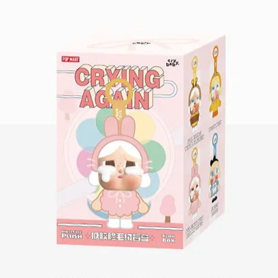 Crying Again Series-Vinyl Face Plush Blind Box