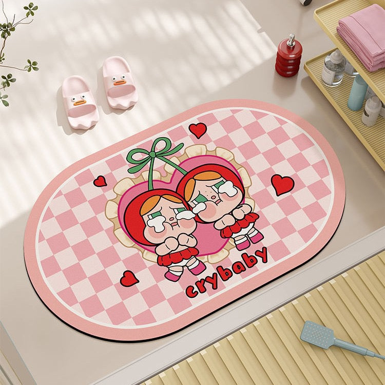 Crybaby Bathroom absorbent mat