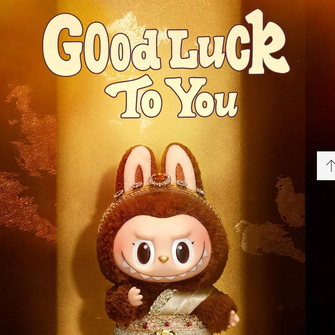 THE MONSTERS Good luck to you labubu