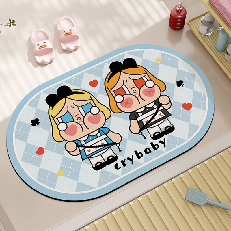 Crybaby Bathroom absorbent mat
