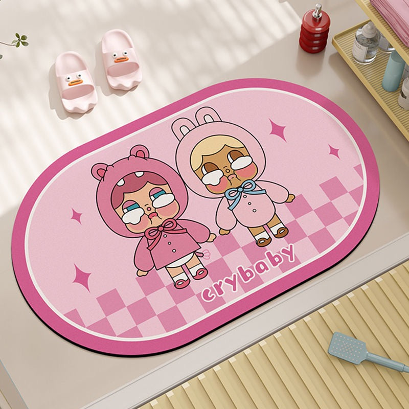 Crybaby Bathroom absorbent mat