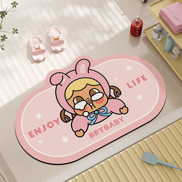 Crybaby Bathroom absorbent mat