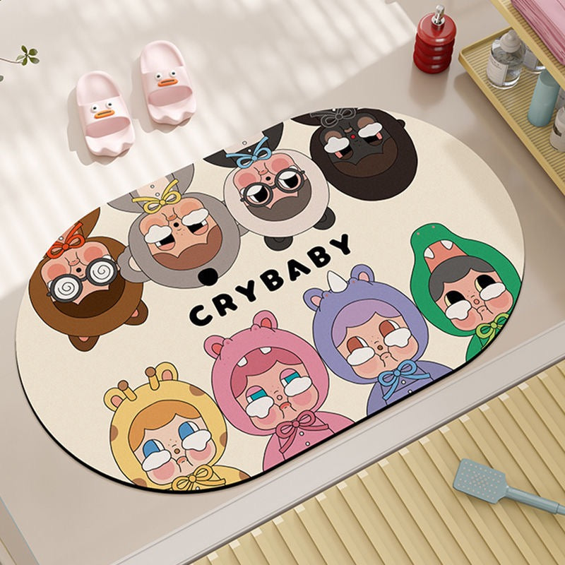 Crybaby Bathroom absorbent mat