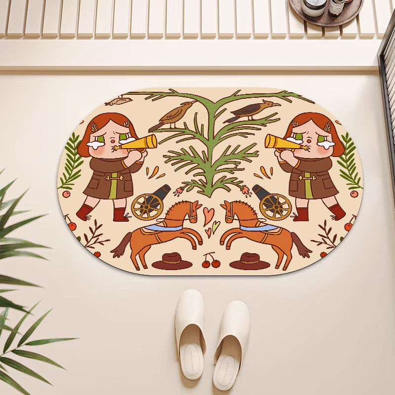 Crybaby Bathroom absorbent mat